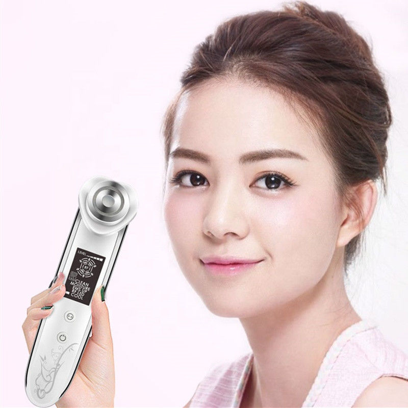 Skin Lifting Deep Cleaning Red Light Face Eye RF Ion Massager